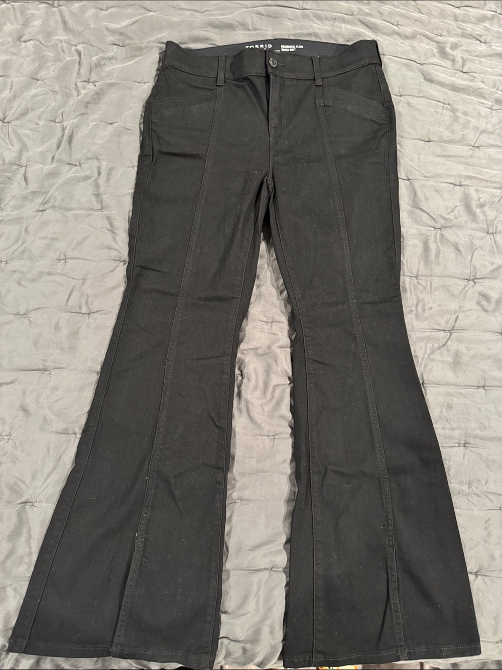 torrid Black Flared Jeans